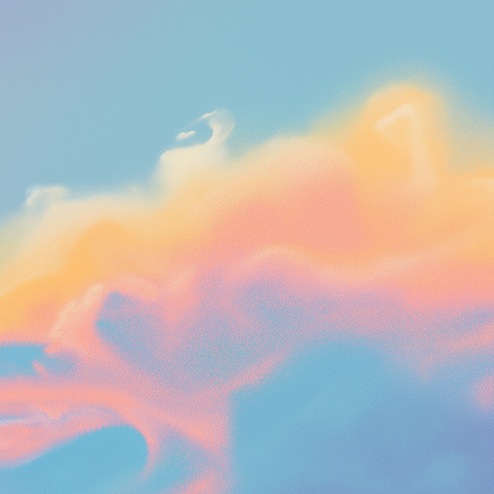 Nuages Colorés Mini Peinture par Numéros
