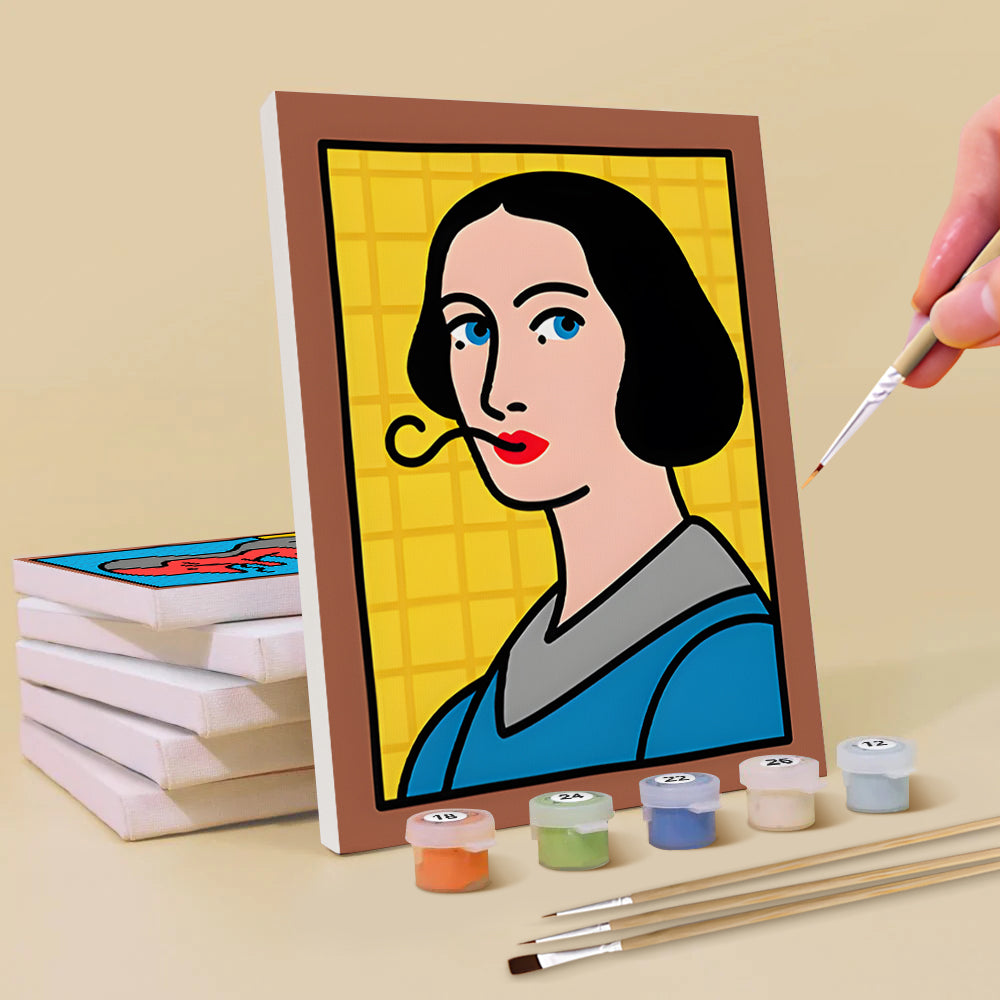 Œuvres de Dali 6 Mini Peintures par Numéros
