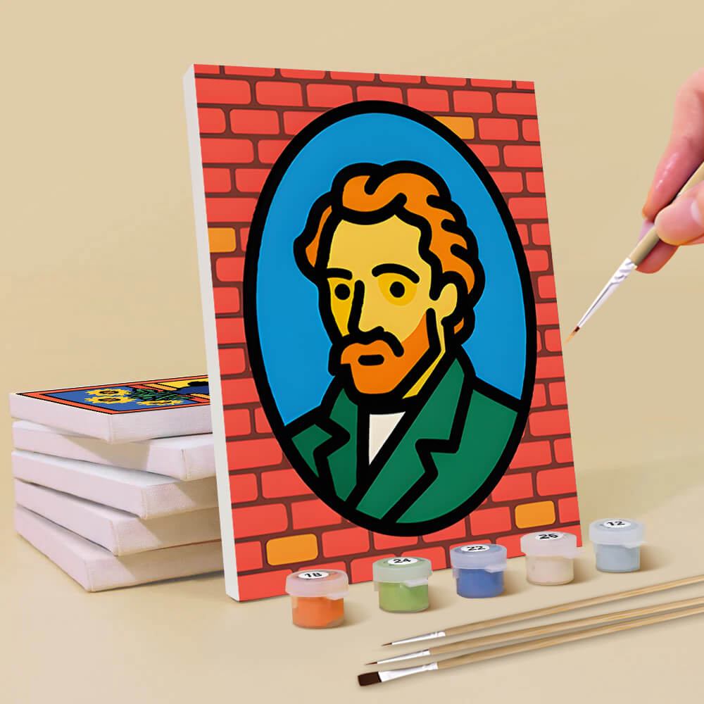 Œuvres de Van Gogh 6 Mini Peintures par Numéros