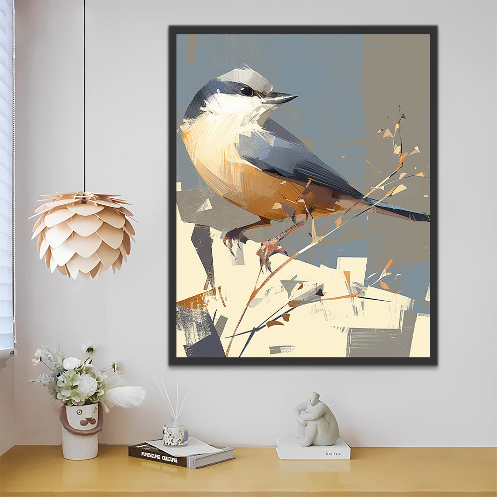 Oiseau Cool Peinture par Numéros