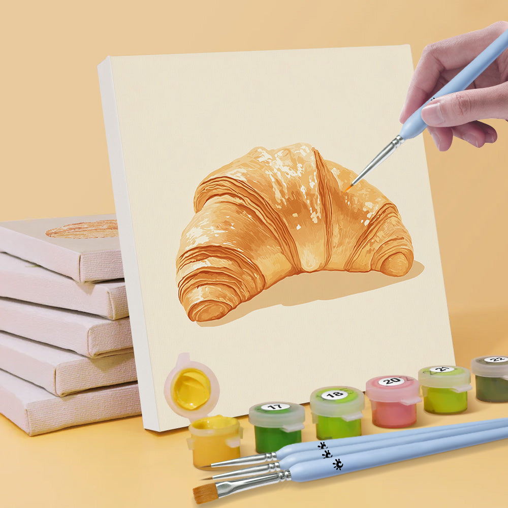Pain Délicieux 6 Mini Peintures par Numéros