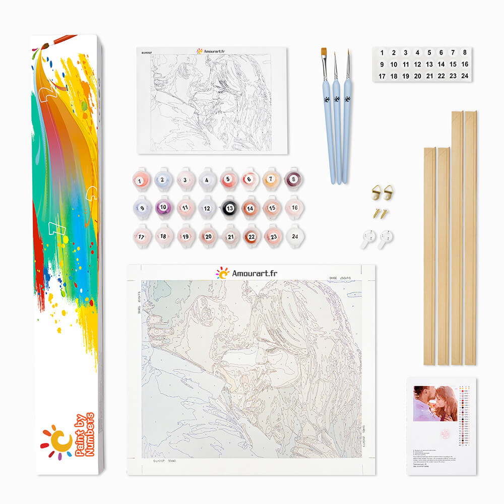 Kit Personnalisé Peinture par Numéros