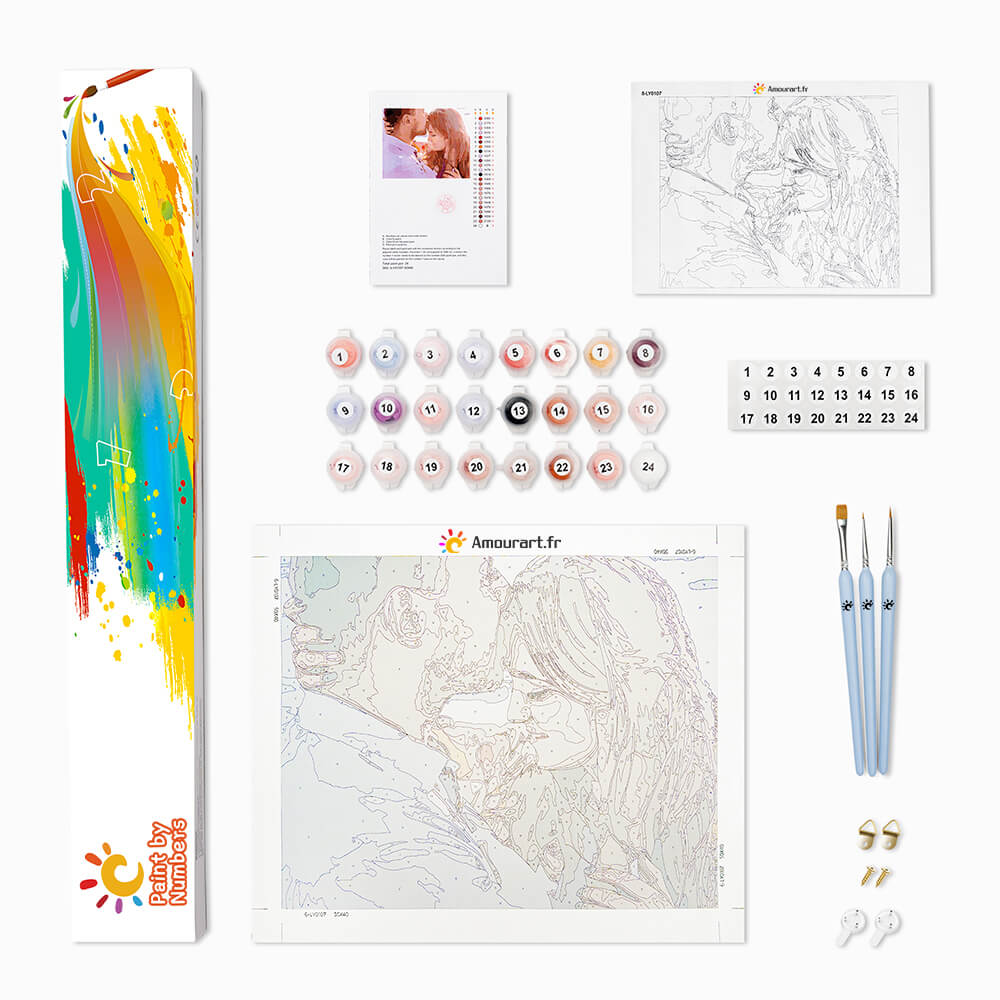 Kit Personnalisé Peinture par Numéros