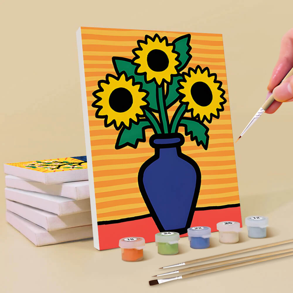 Peintures de Van Gogh 6 Mini Peintures par Numéros