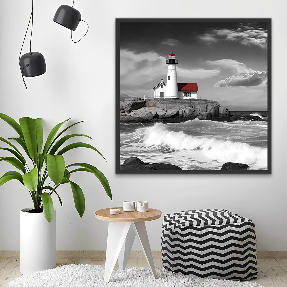 Phare Peinture par Numéros