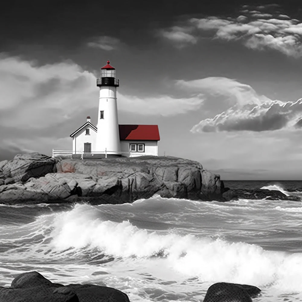 Phare Peinture par Numéros