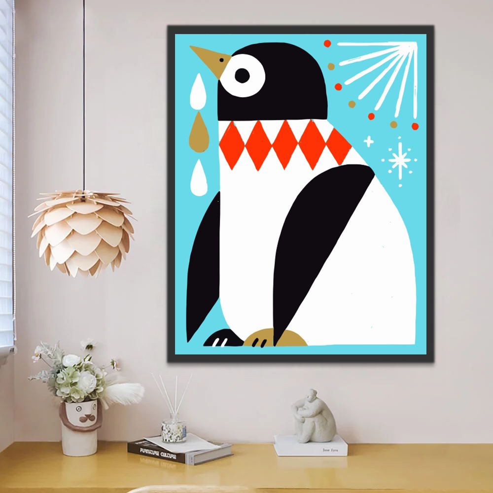 Pingouin Peinture par Numéros