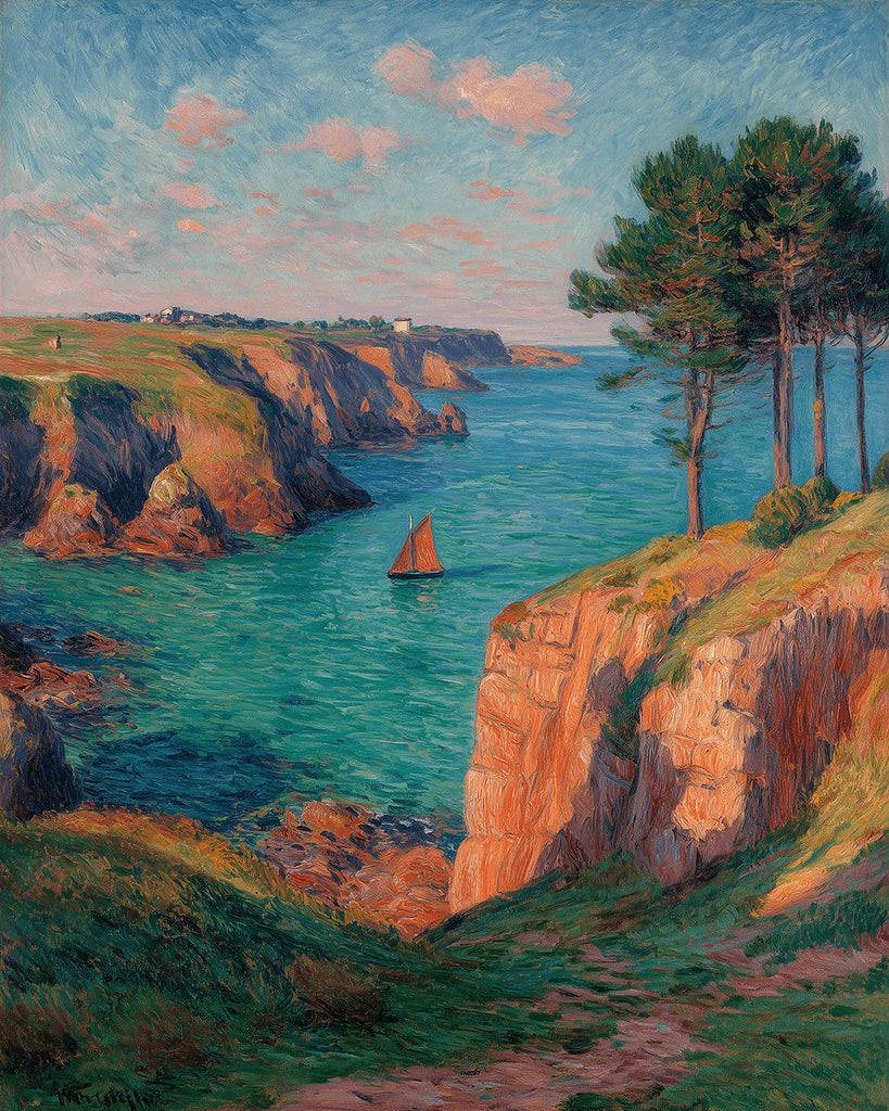 Rochers près de la Baie Peinture par Numéros