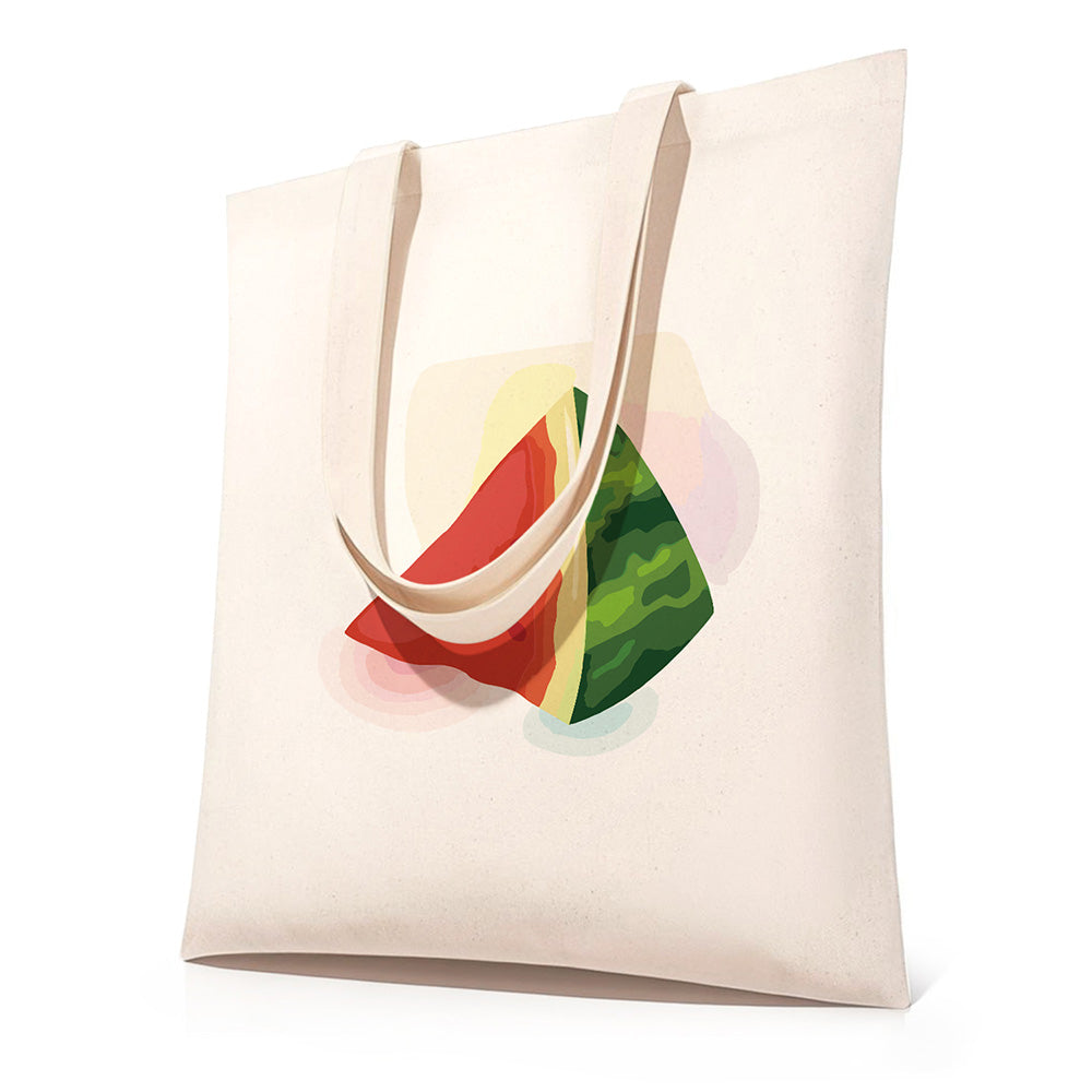 Sac Toile Pastèque Délicieuse Peinture par Numéros