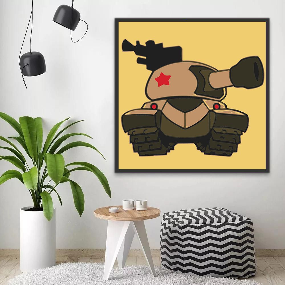 Tank Enfants Peinture par Numéros