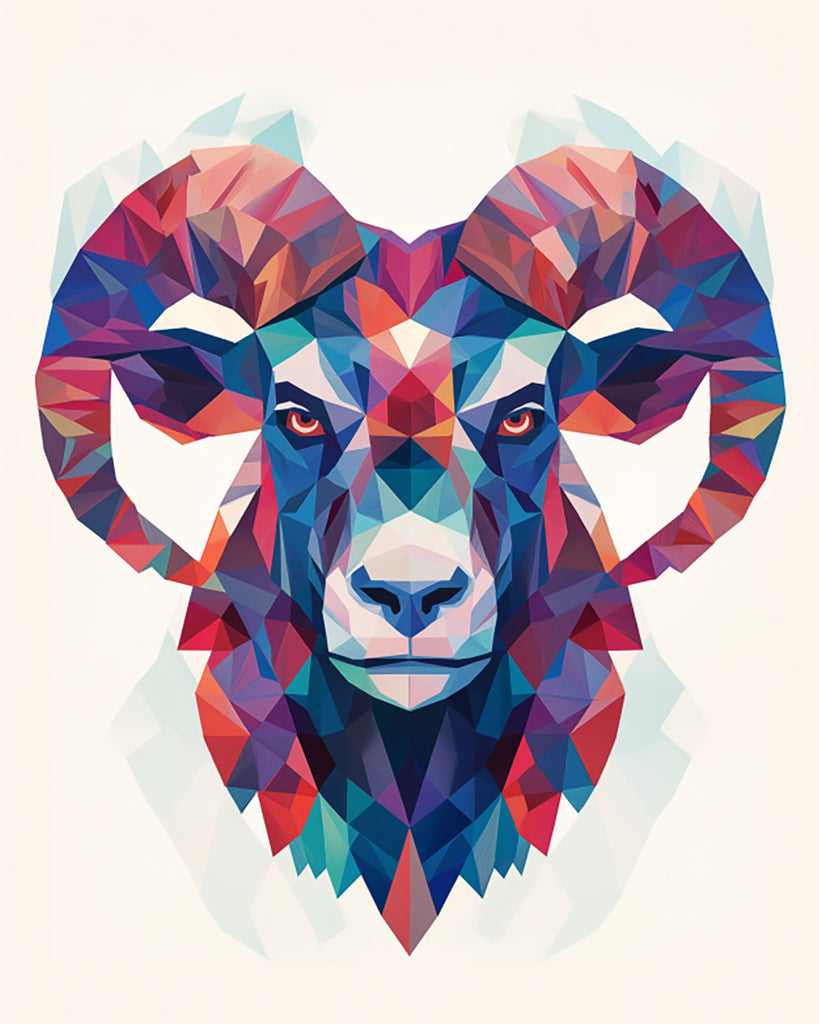 Totem D’Antilope Coloré Peinture par Numéros