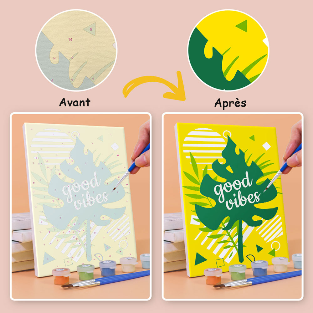 Vacances Joyeuses de Juin 6 Mini Peintures par Numéros