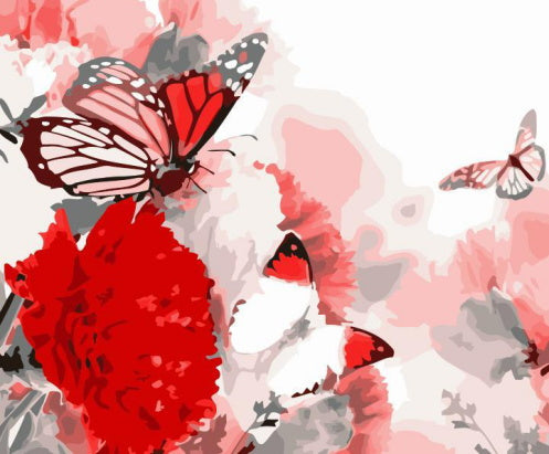 Papillon Peintures Par Numéros PBNBUTW002