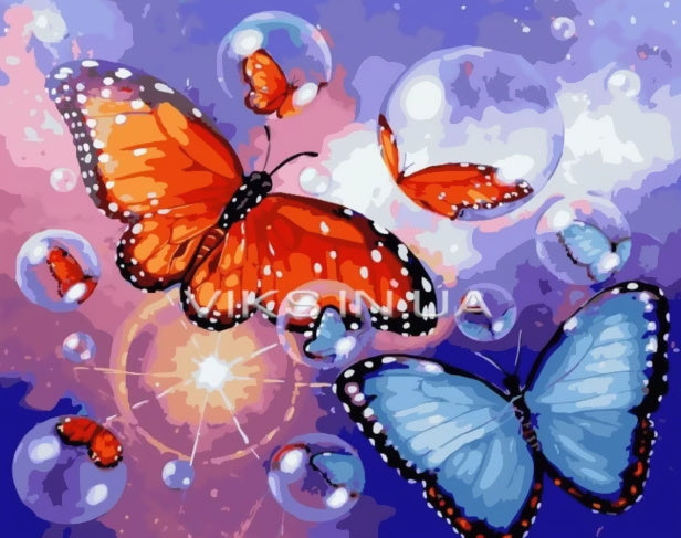 Papillon Peintures Par Numéros PBNBUTW005