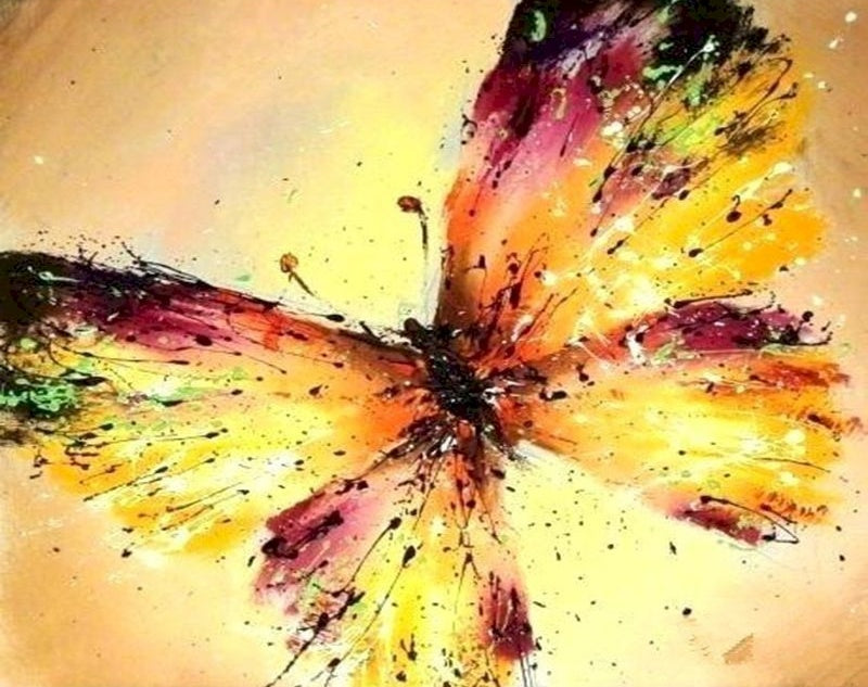 Papillon Peintures Par Numéros PBNBUTW010