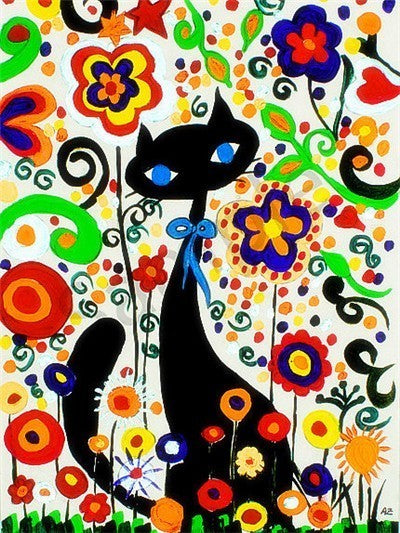 Animal Chat Peintures Par Numéros PBNCATL72