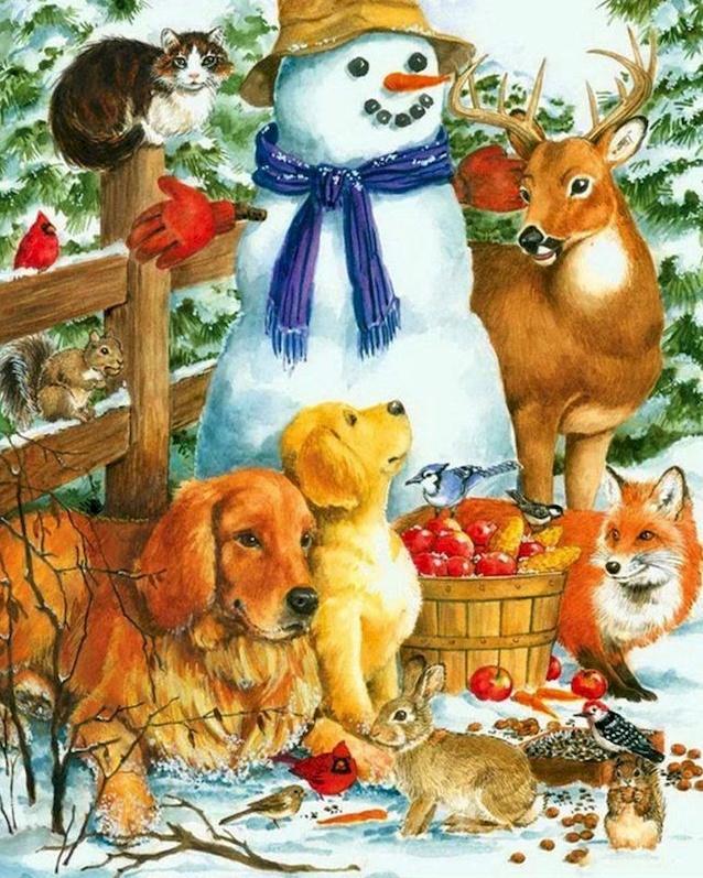 Noël Peintures Par Numéros PBNCHIL81