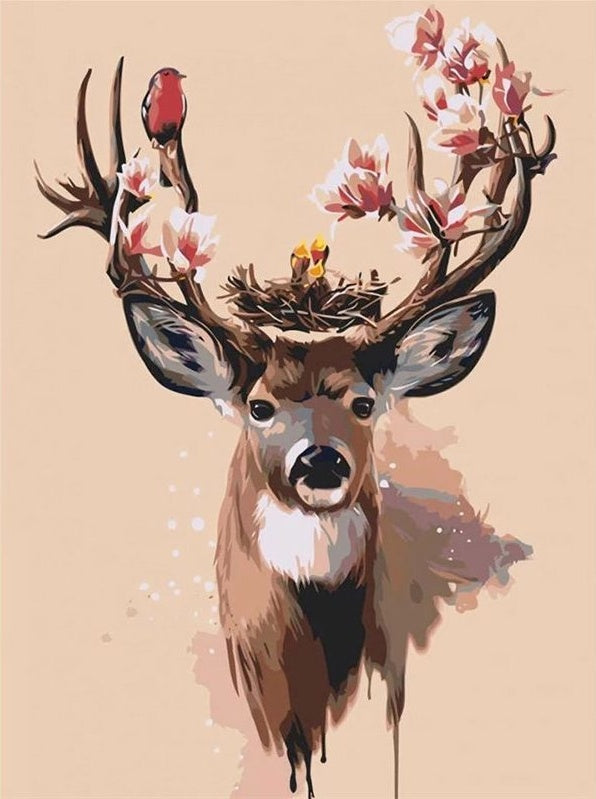 Animal Cerf Peintures Par Numéros PBNDEERL88