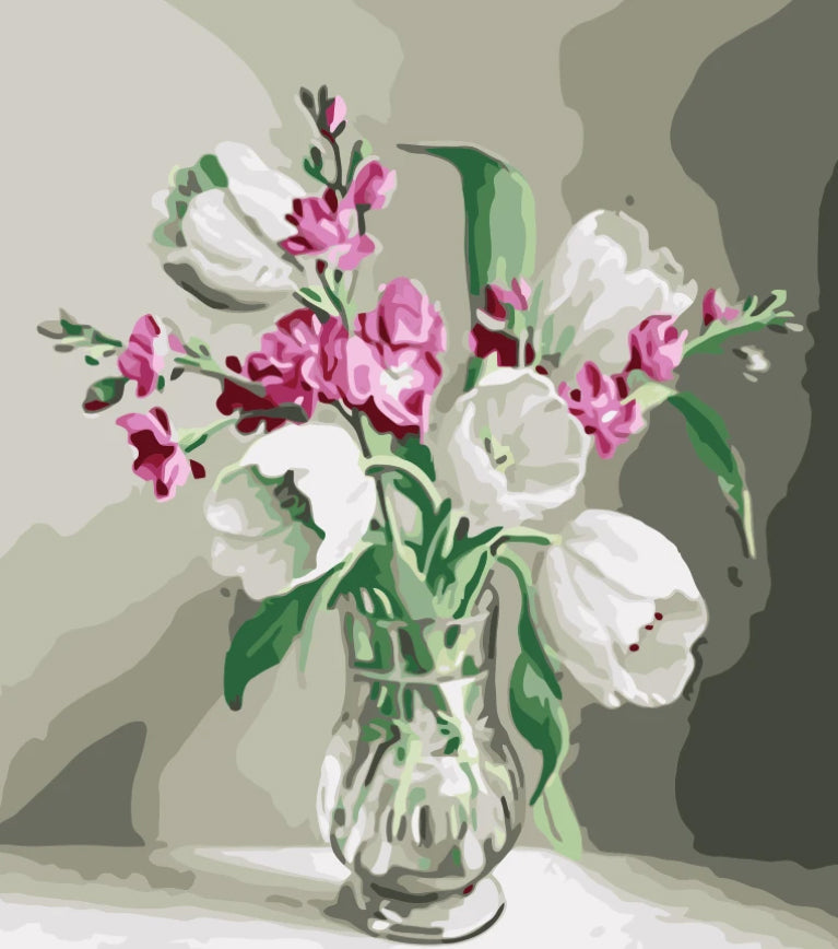 Tulipe Fleur Peintures Par Numéros PBNFLOL186