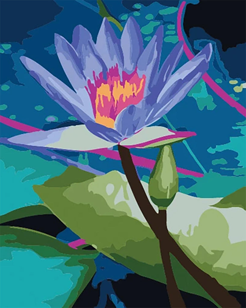 Lotus Fleur Peintures Par Numéros PBNFLOL190