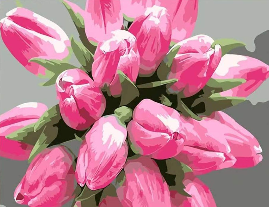 Tulipe Fleur Peintures Par Numéros PBNFLOW239