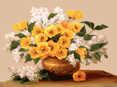 Plante Fleur Peintures Par Numéros PBNFLOW340