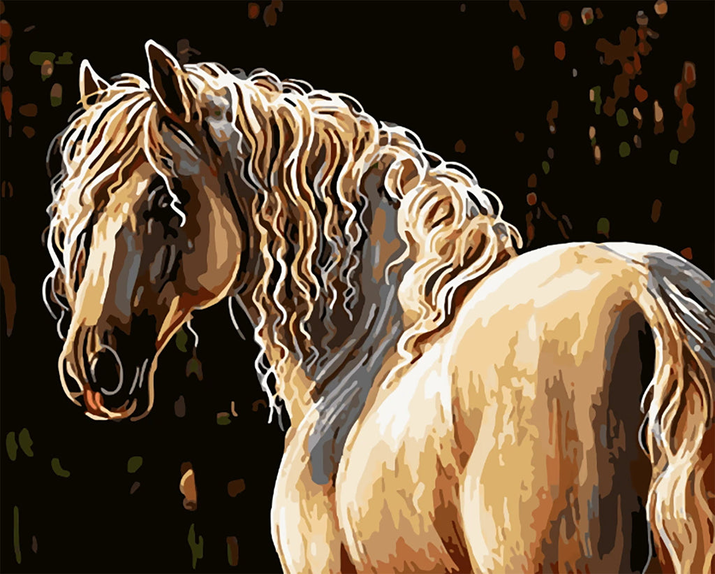 Animal Cheval Peintures Par Numéros PBNHOUW63