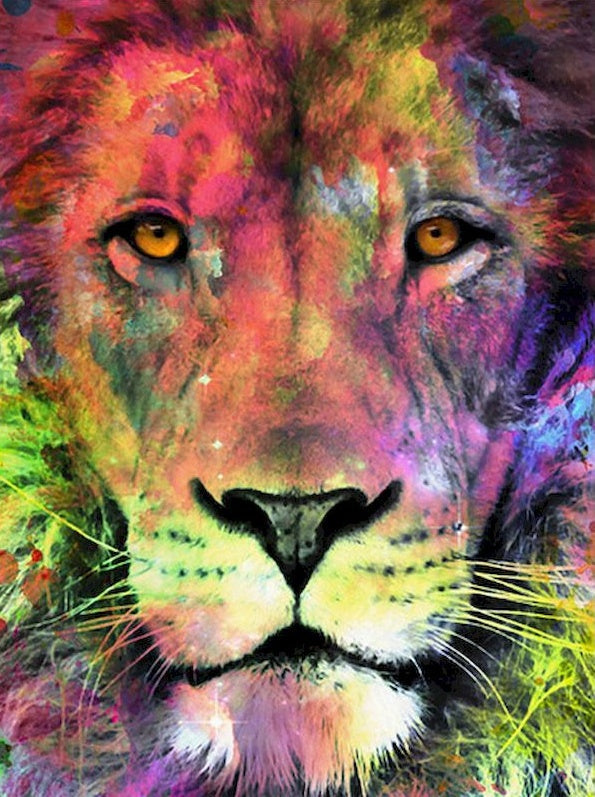Animal Lion Peintures Par Numéros PBNLIONL61