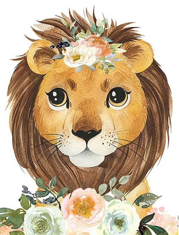 Animal Lion Peintures Par Numéros PBNLIONL68