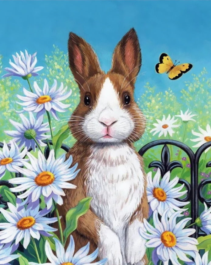 Animal Lapin Peintures Par Numéros PBNRABL29