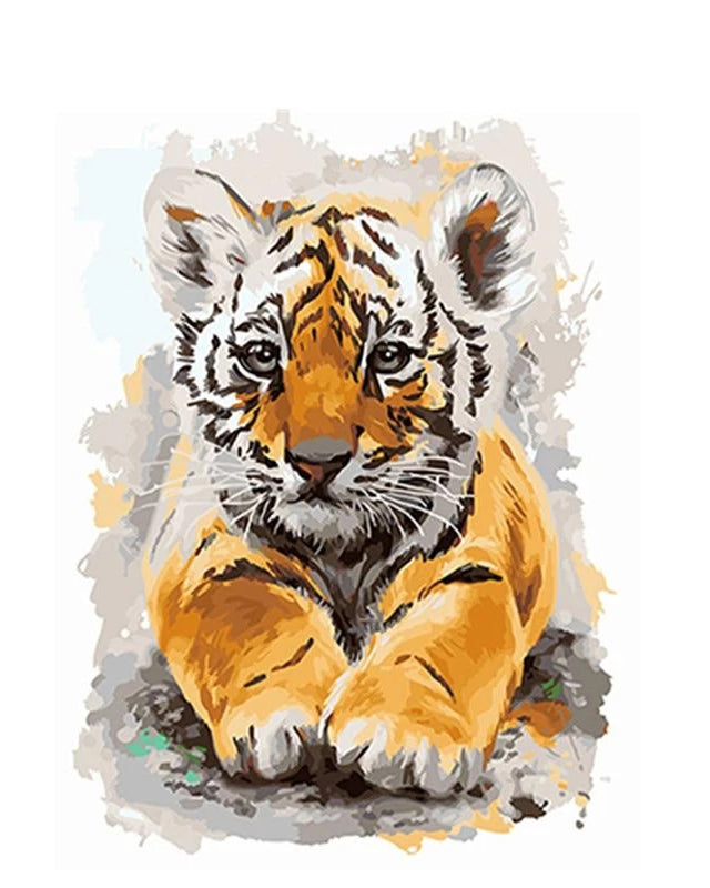Animal Tigre Peintures Par Numéros PBNTIGL35