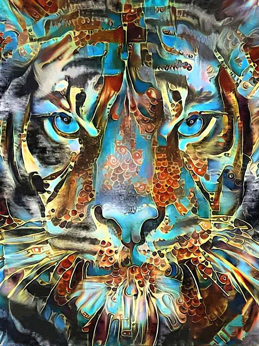 Animal Tigre Peintures Par Numéros PBNTIGL38