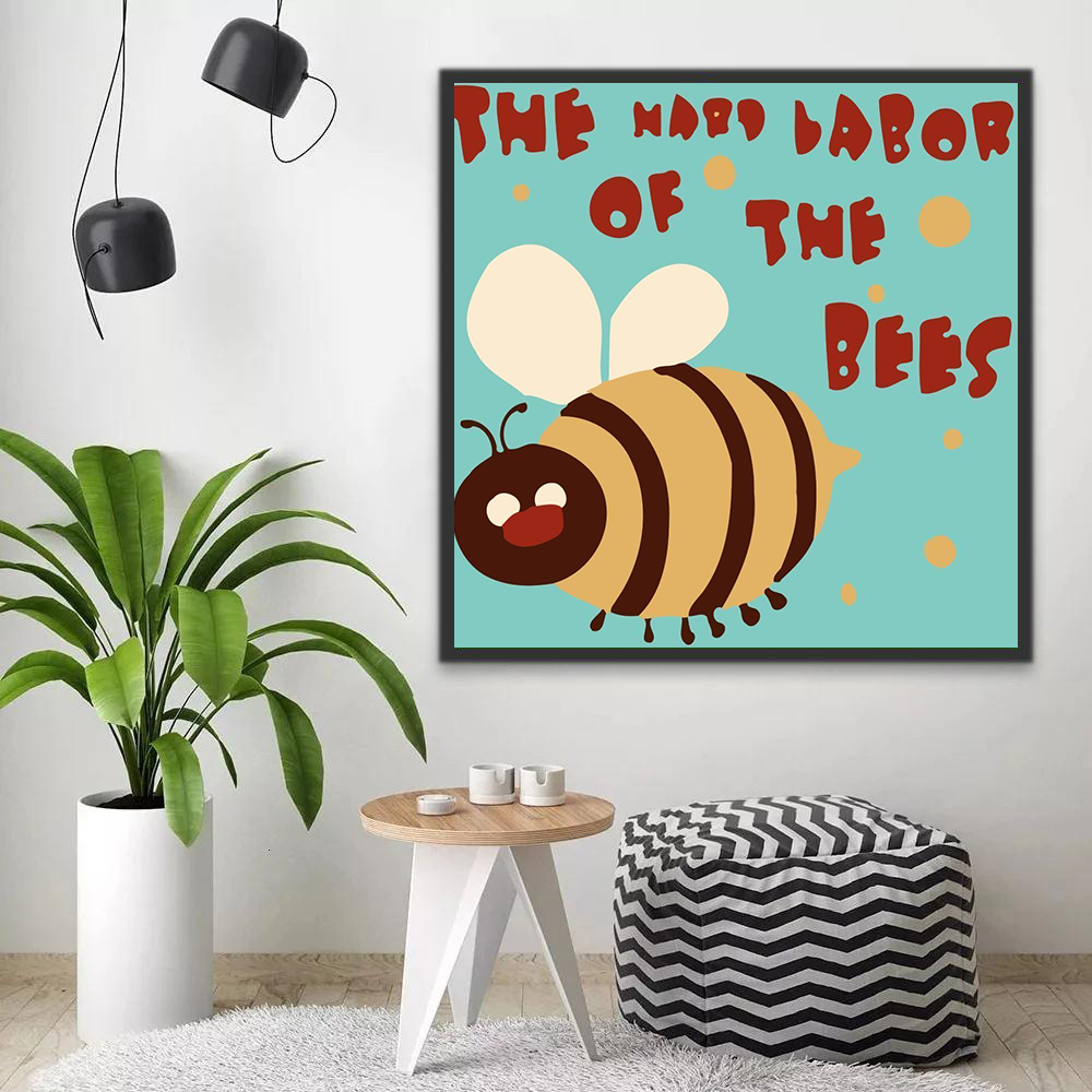 Abeille Peinture par Numéros