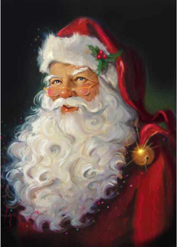 Affiche Joyeux Noël Peinture par Numéros