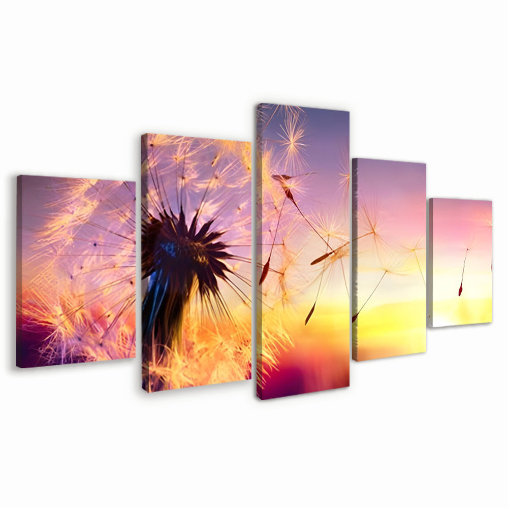 Aigrettes Volées 5 Partie Peinture par Numéros