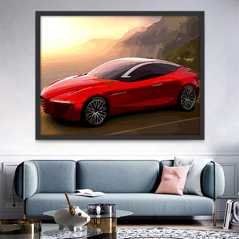 Alfa Romeo Gloria Peinture par Numéros