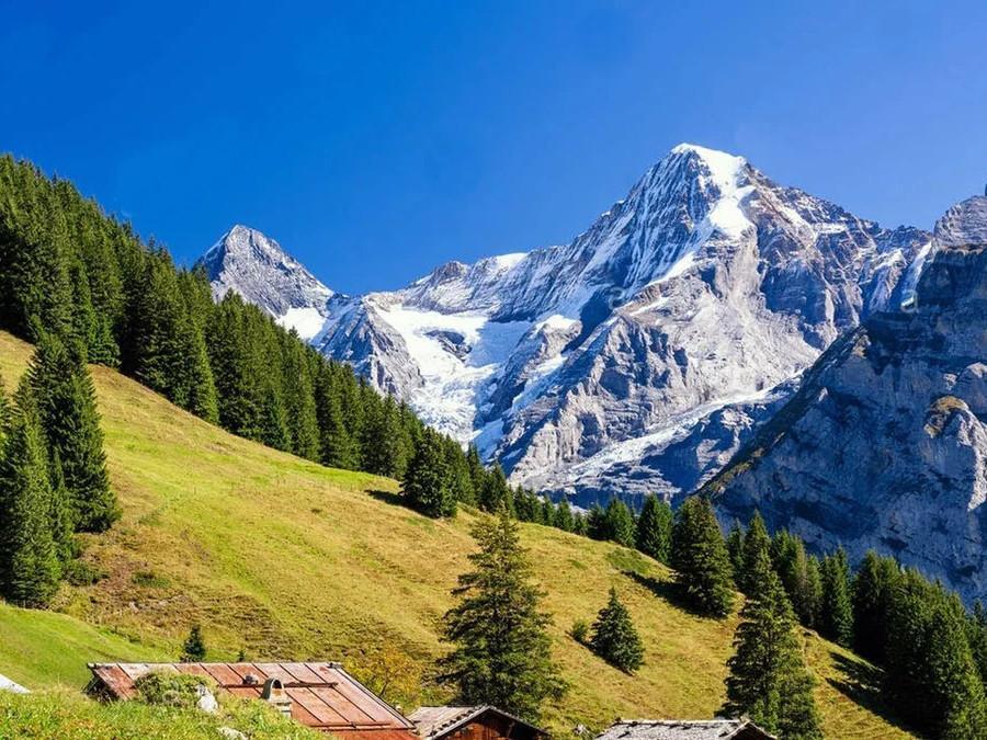 Alpes Suisses Peinture par Numéros