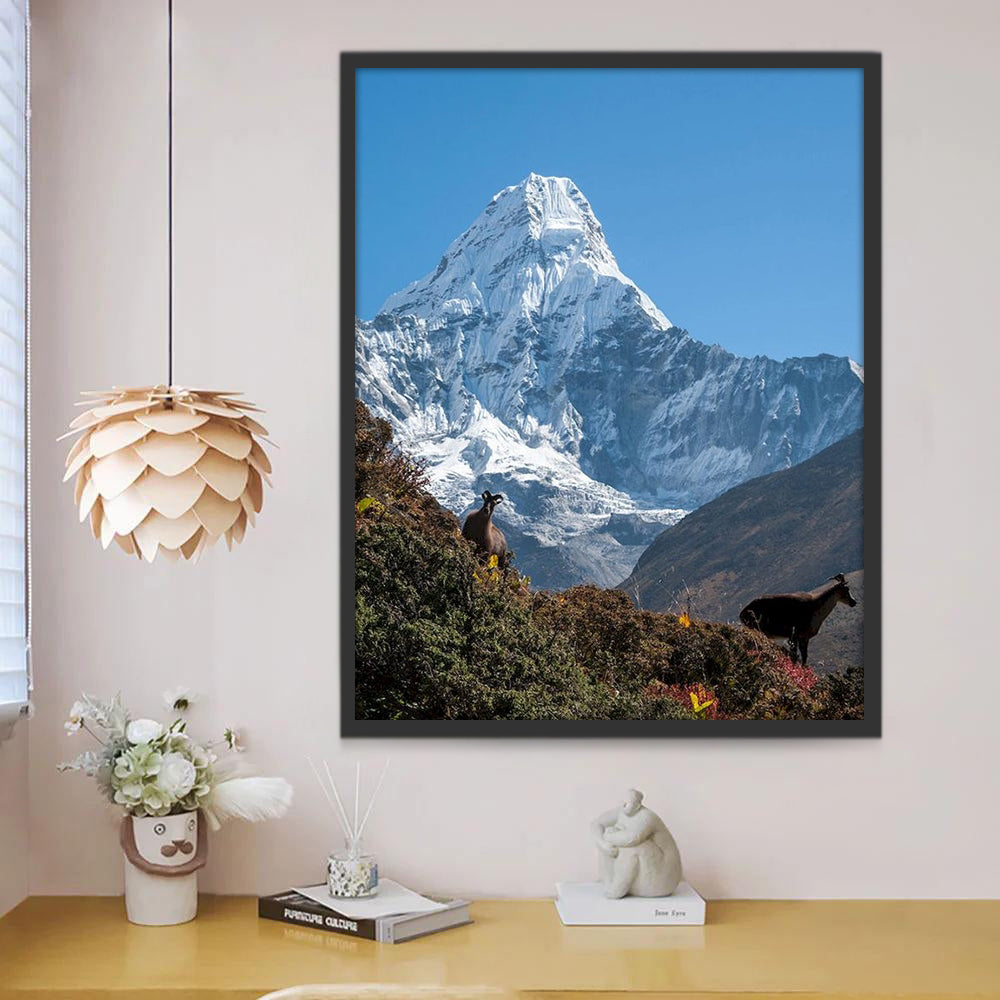 Ama Dablam Peinture par Numéros