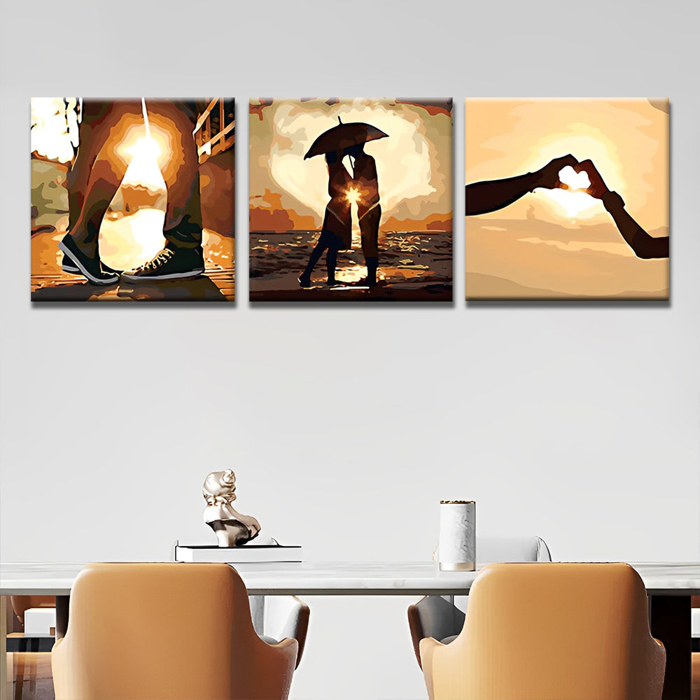 Amour 3 Partie Peinture par Numéros