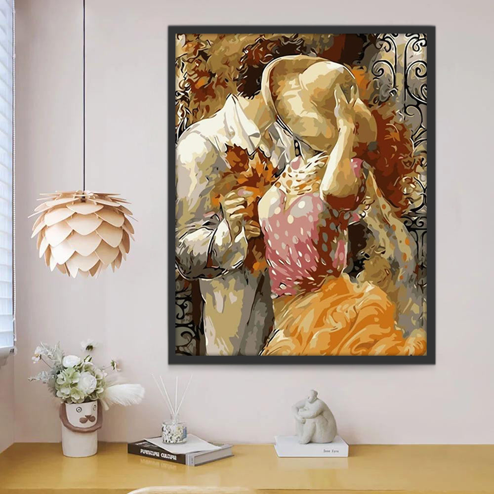 Amoureux Romantiques Peinture par Numéros