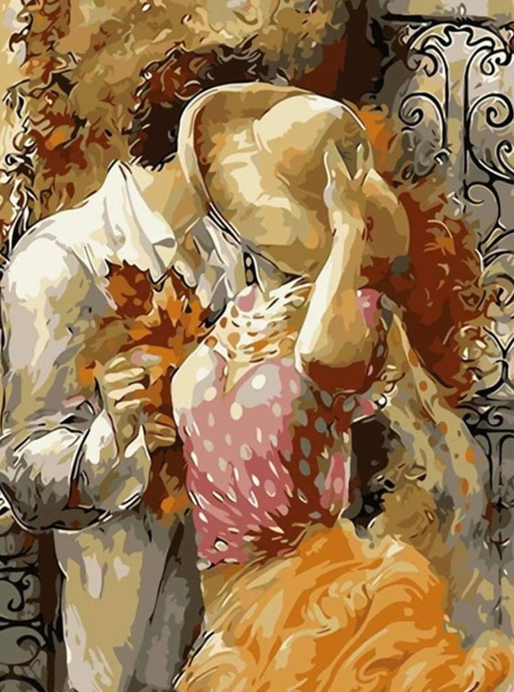 Amoureux Romantiques Peinture par Numéros