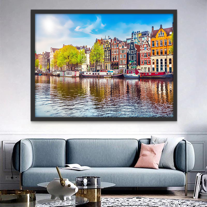 Amsterdam City Peinture par Numéros