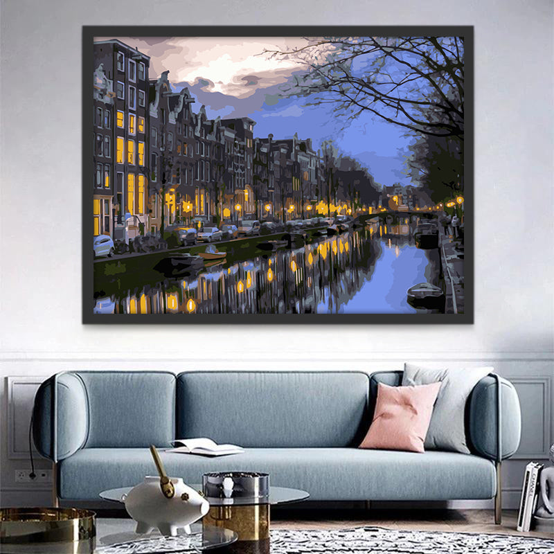 Amsterdam Peinture par Numéros