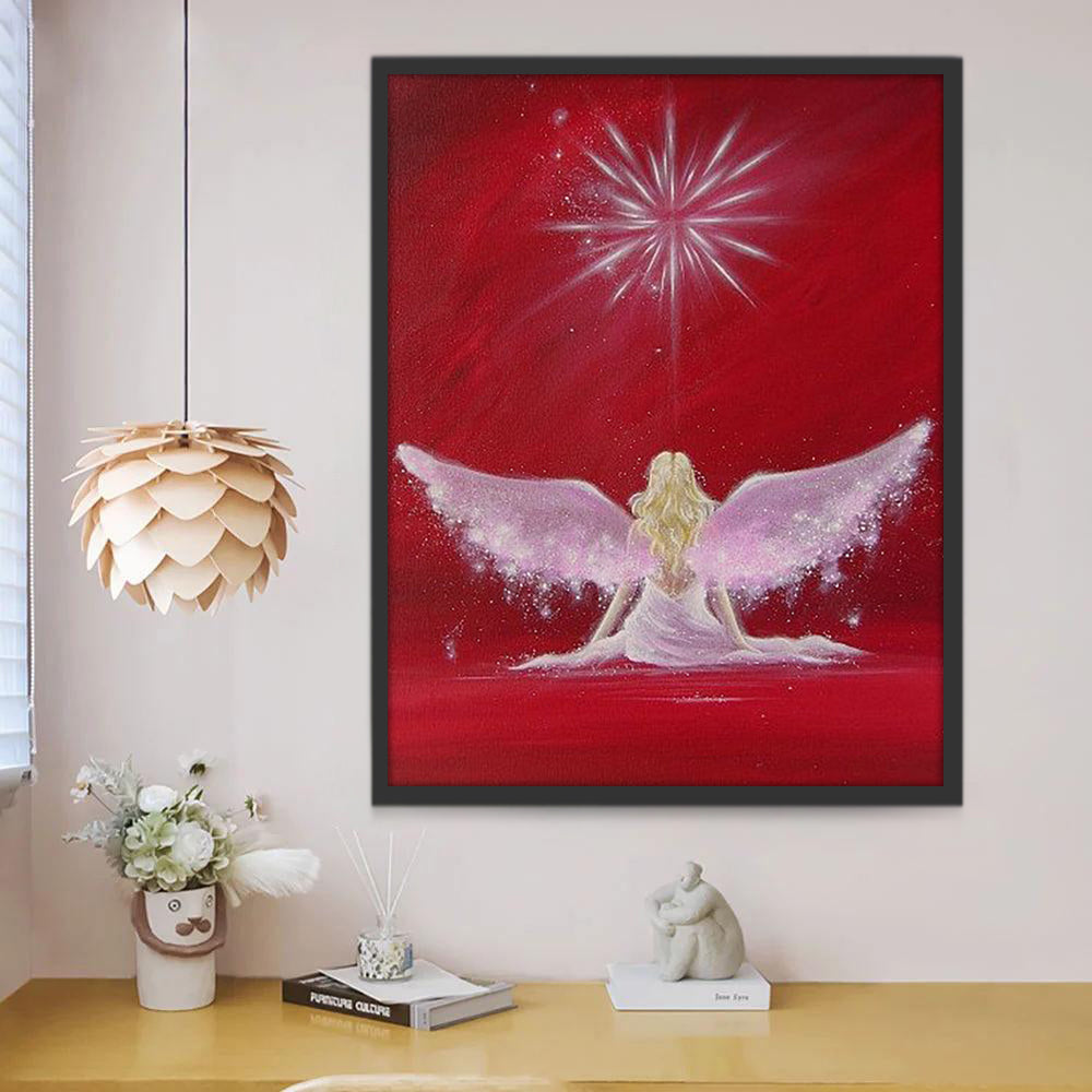 Ange Magnifique Peinture par Numéros