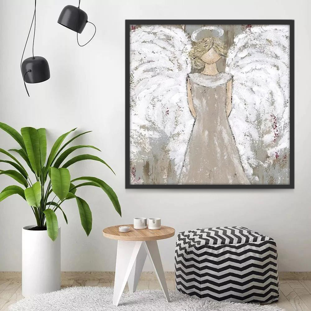 Ange Sage Dessiné Peinture par Numéros