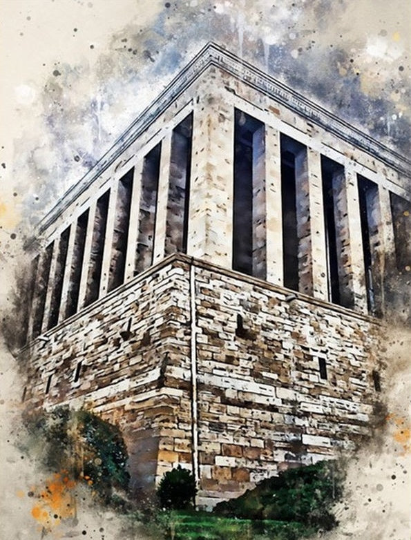 Anıtkabir Peinture par Numéros