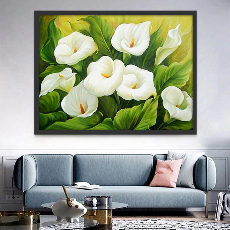 Anthurium andraeanum Peinture par Numéros