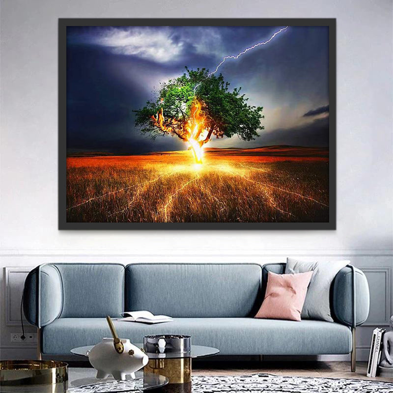 Arbre d'Energie Peinture par Numéros