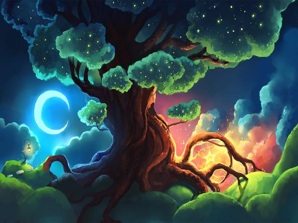 Arbre Immortel Peinture par Numéros
