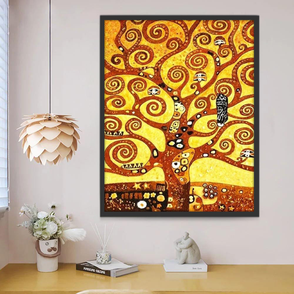Arbre Orange Peinture par Numéros